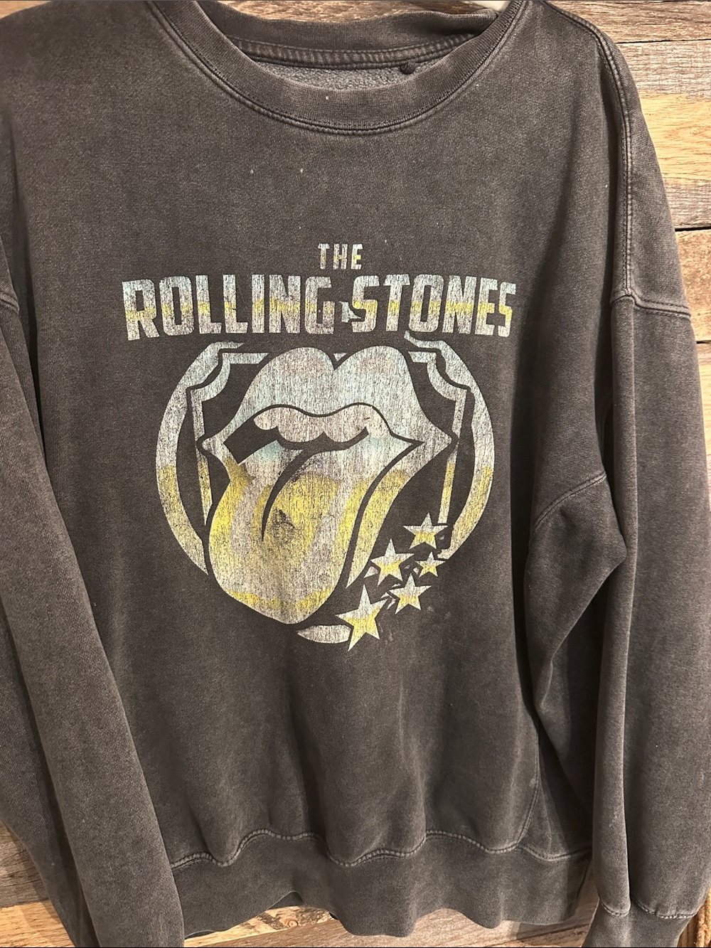 The Rolling Stones Vintage-Style Crewneck Sweatshirt -